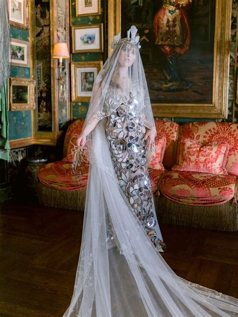 john galliano wedding dress